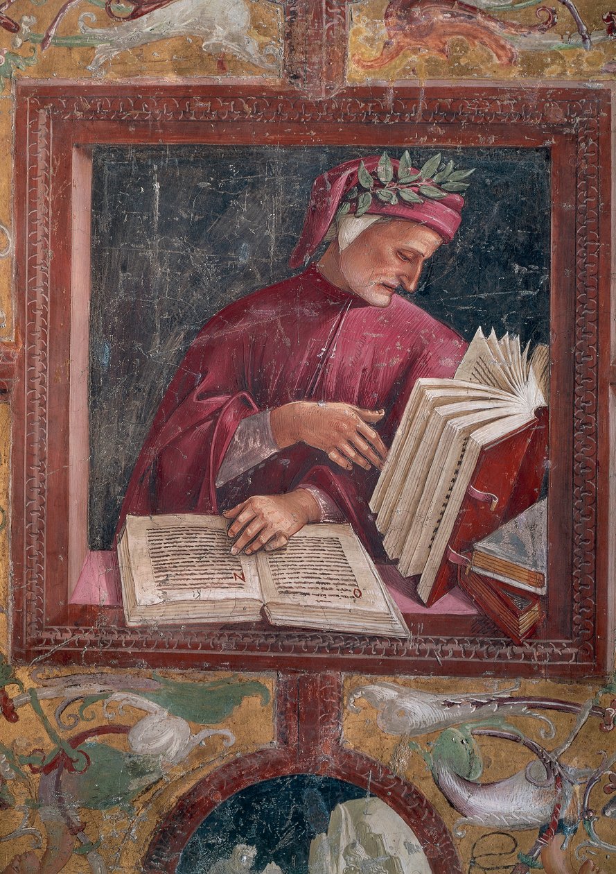 Portræt af Dante Alighieri (Firenze af Luca Signorelli