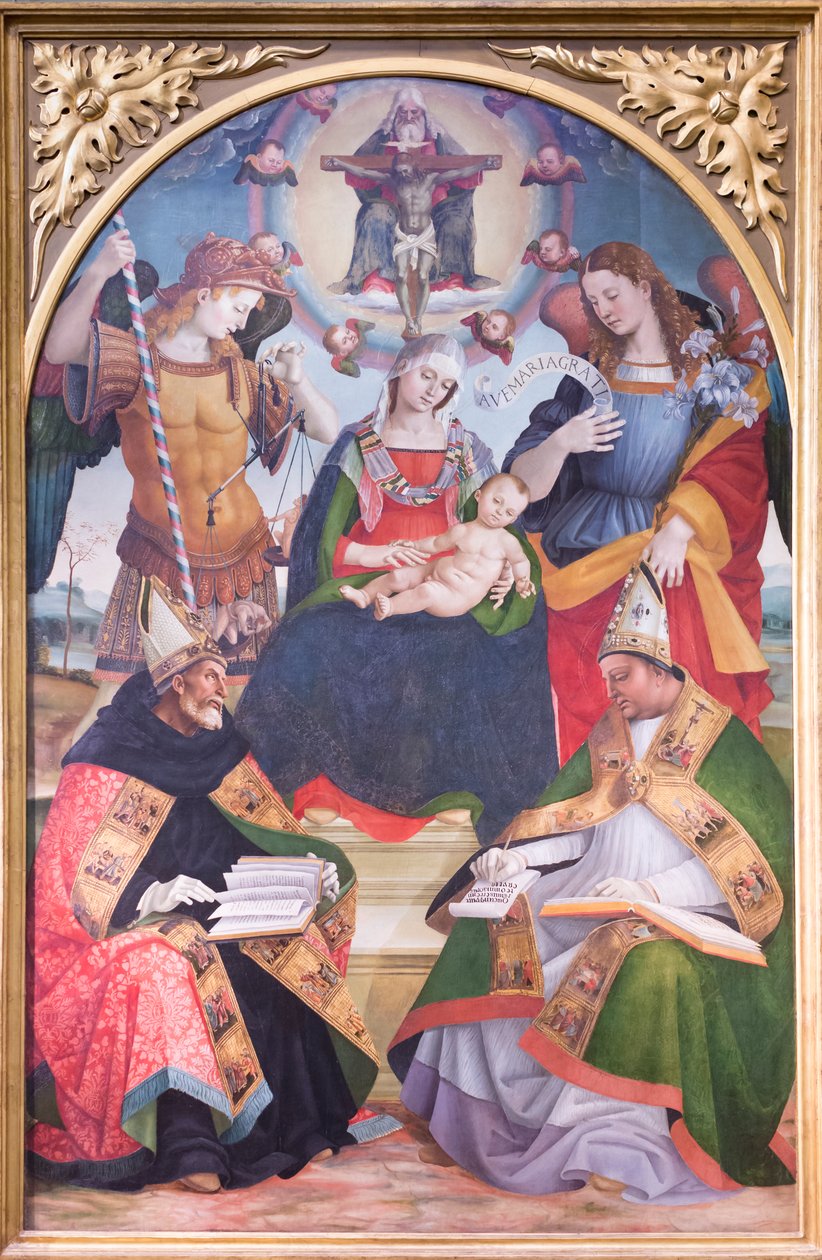 Treenigheden af Luca Signorelli