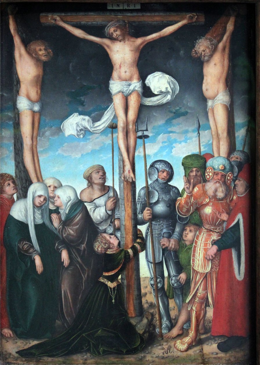 Kristi korsfæstelse af Lucas Cranach the Elder