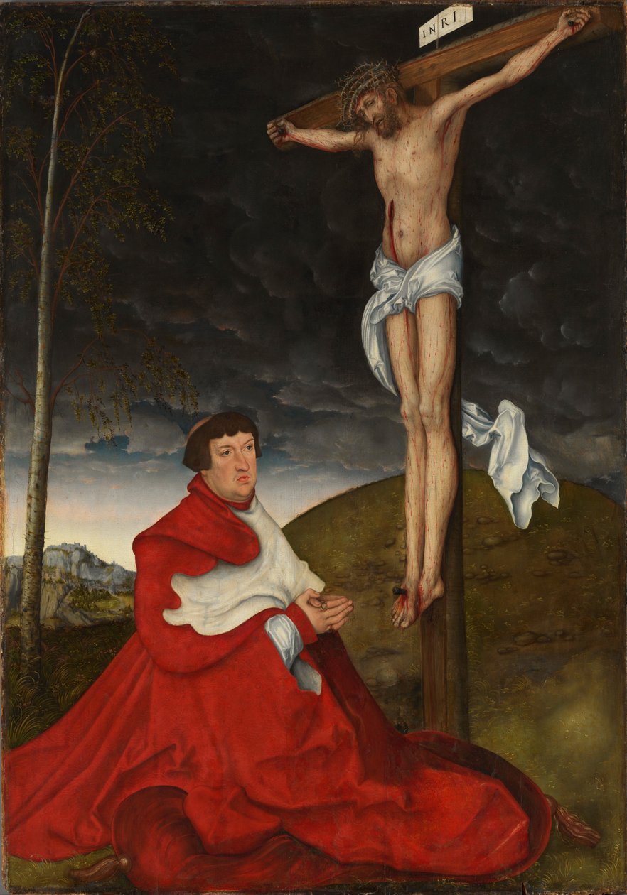 Kristus skal forstås som genstand for lidenskabsmeditation af Lucas Cranach the Elder