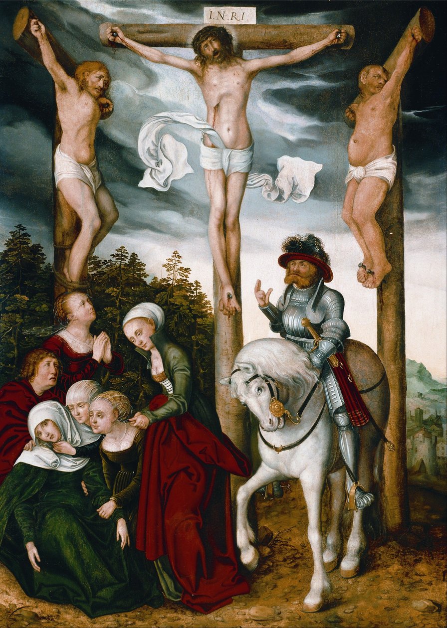 Kristi korsfæstelse af Lucas Cranach the Elder