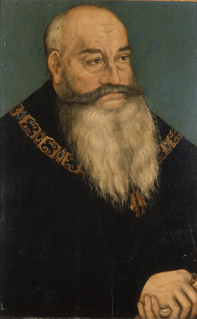 George den skæggede af Lucas Cranach the Elder
