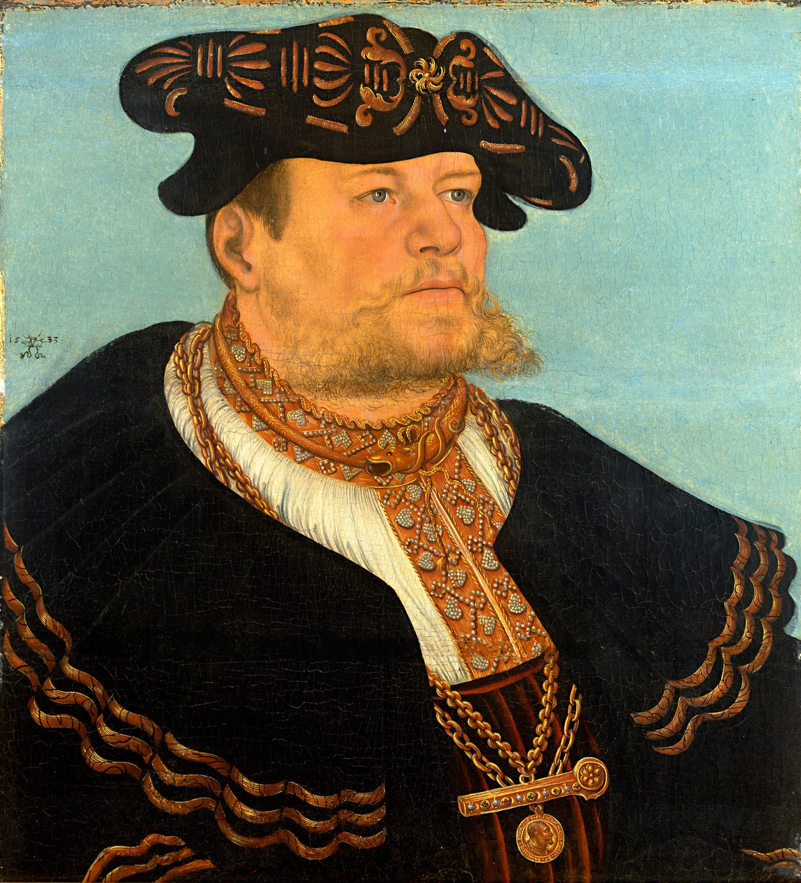 Gregor Brück, 1533 af Lucas Cranach the Elder