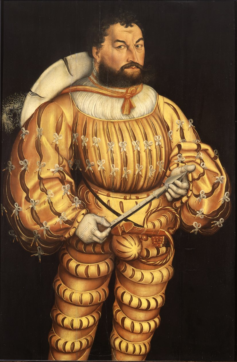 Hertug Heinrich den Fromme af Sachsen af Lucas Cranach the Elder