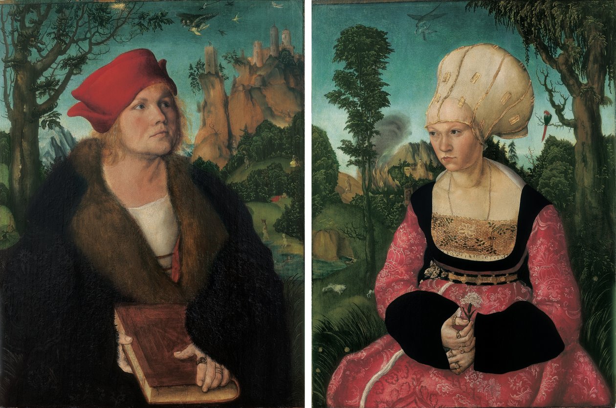 Johannes og Anna Cuspinian af Lucas Cranach the Elder