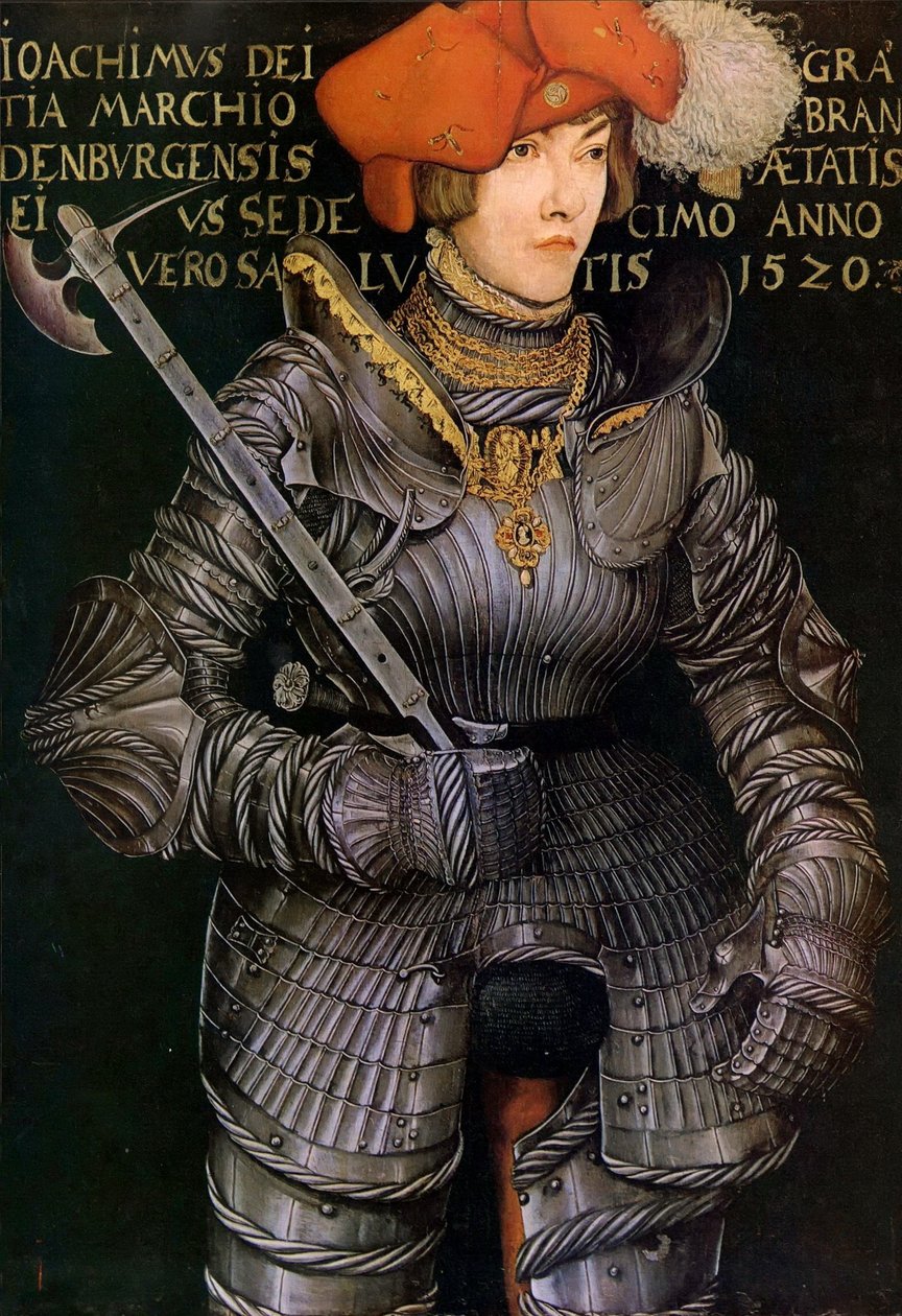 Kurfyrste Joachim II af Brandenburg af Lucas Cranach the Elder