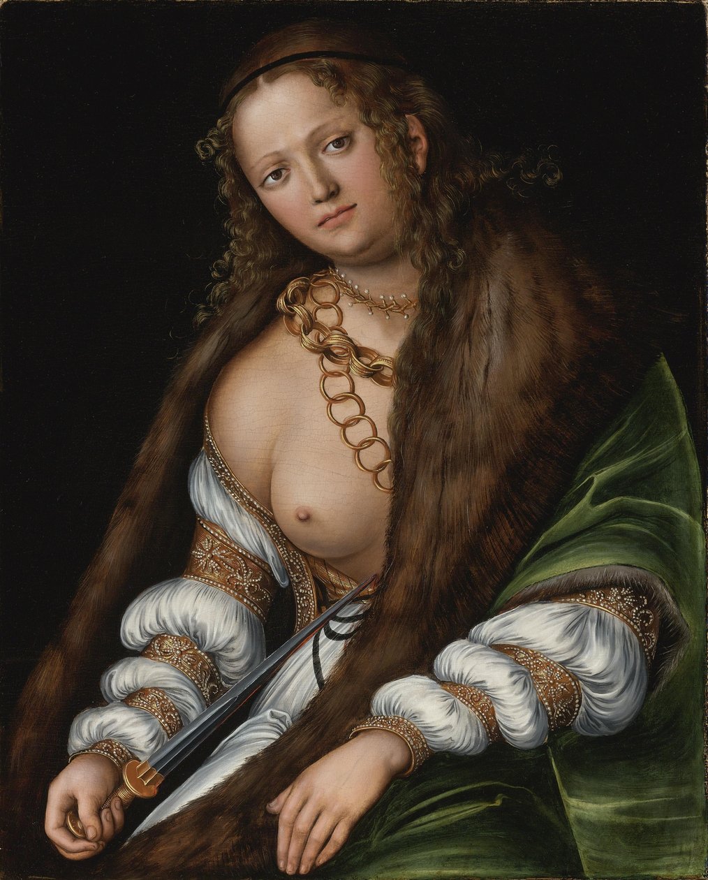 Lucretia af Lucas Cranach the Elder