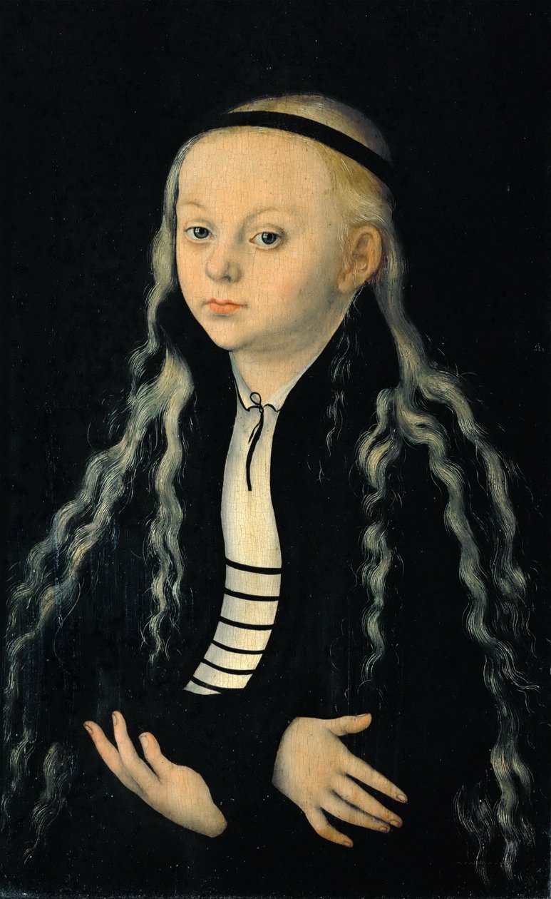 Portræt, sandsynligvis af Magdalena Luther af Lucas Cranach the Elder