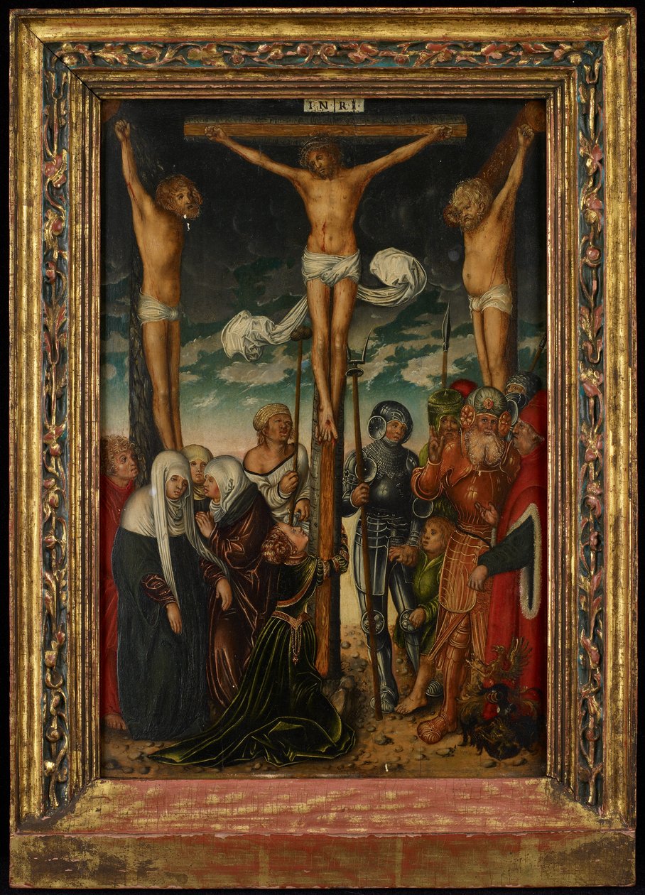 Korsfæstelsen, ca. 1575 af Lucas Cranach the Elder