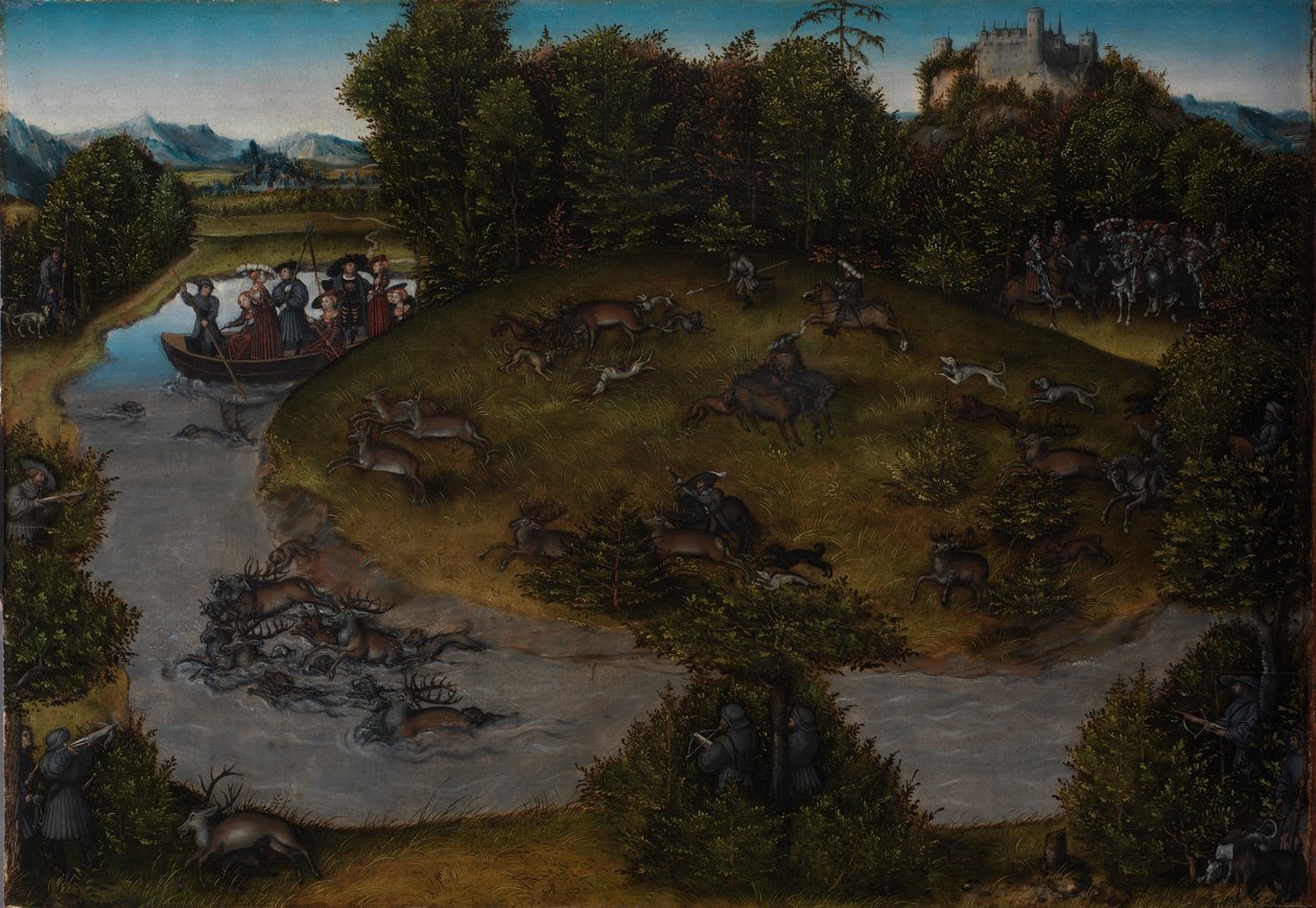 Kurfyrsten på kurfyrsten Frederick den kloge af Lucas Cranach the Elder