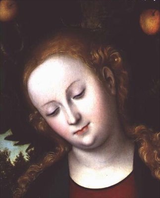 Jomfruens hoved af Lucas Cranach the Elder