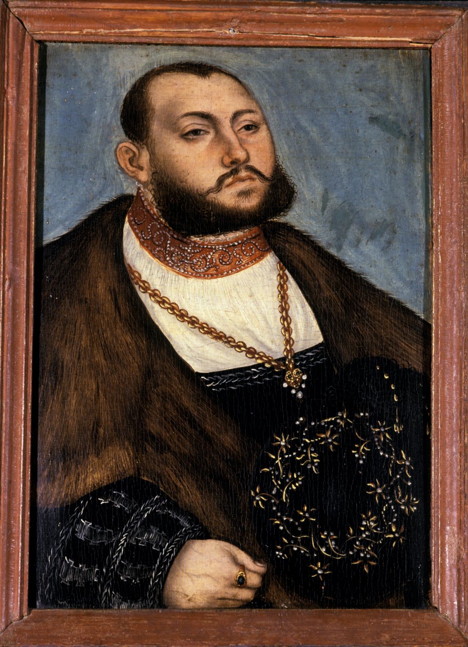 John Frederick the Magnanimous, Kurfyrste af Sachsen, 1535 af Lucas Cranach the Elder