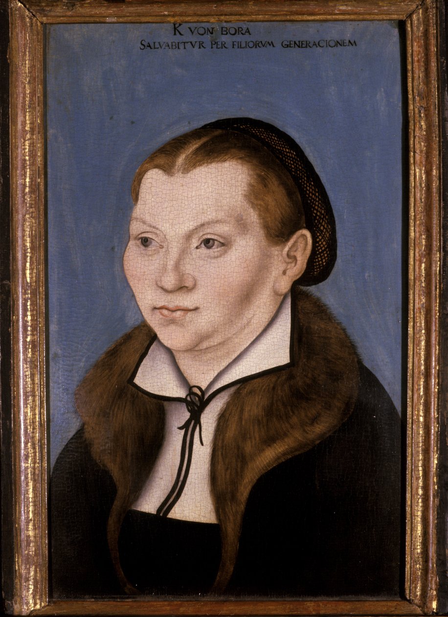 Catherine Luther, 1529 af Lucas Cranach the Elder