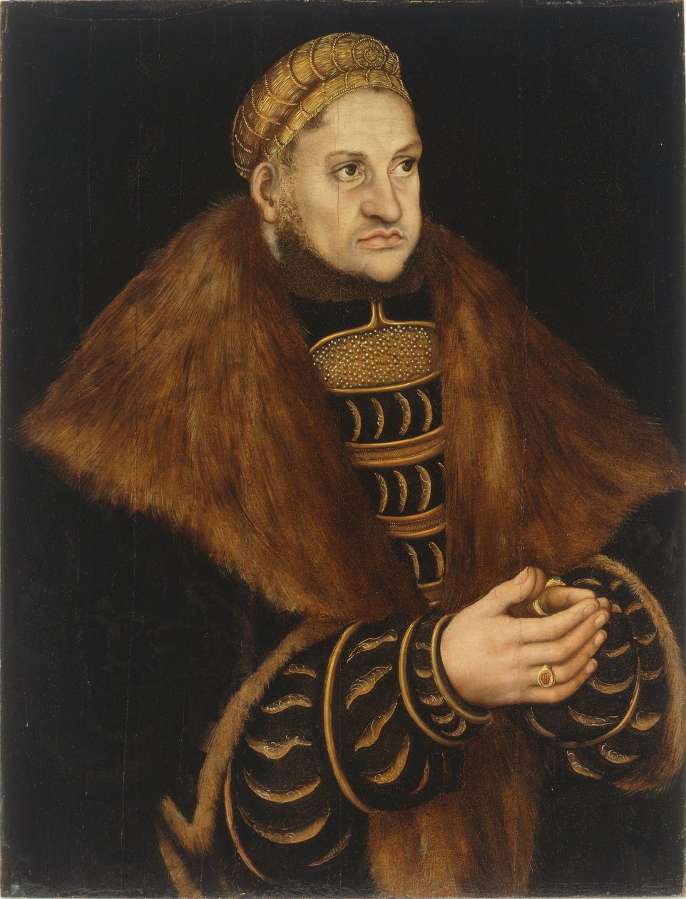Friedrich III den vise, kurfyrste i Sachsen af Lucas Cranach the Elder