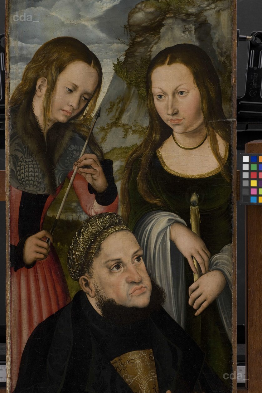 Kurfyrsten Frederik den vise i Sachsen af Lucas Cranach the Elder