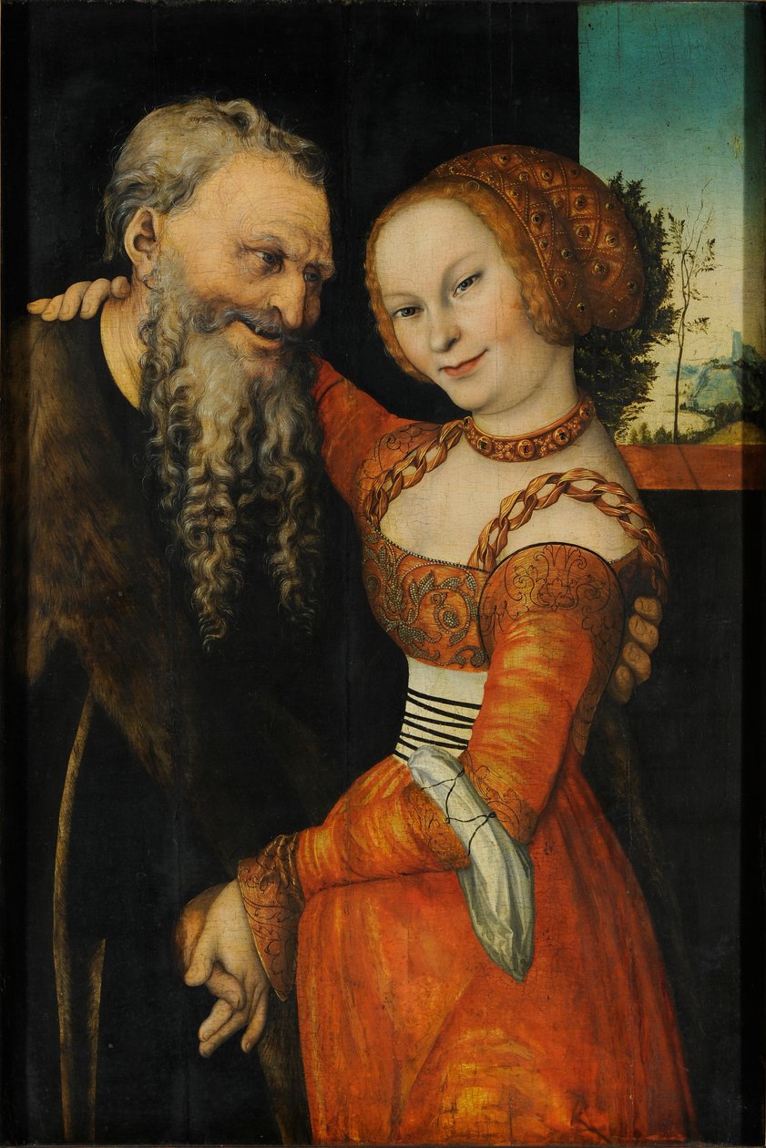 Et dårligt matchet par af Lucas Cranach the Elder