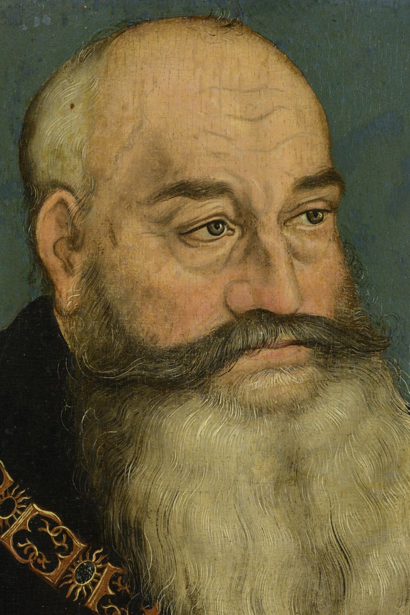 Portræt af Georg den skæggede, hertug af Sachsen af Lucas Cranach the Elder