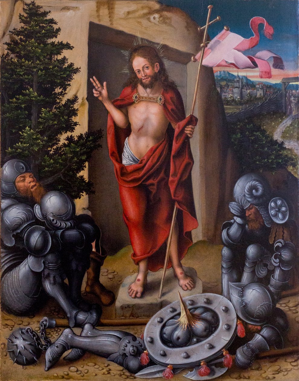 Kristi opstandelse af Lucas Cranach the Elder