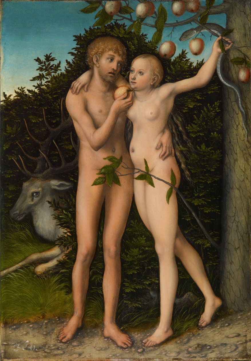 Menneskets fald af Lucas Cranach the Elder