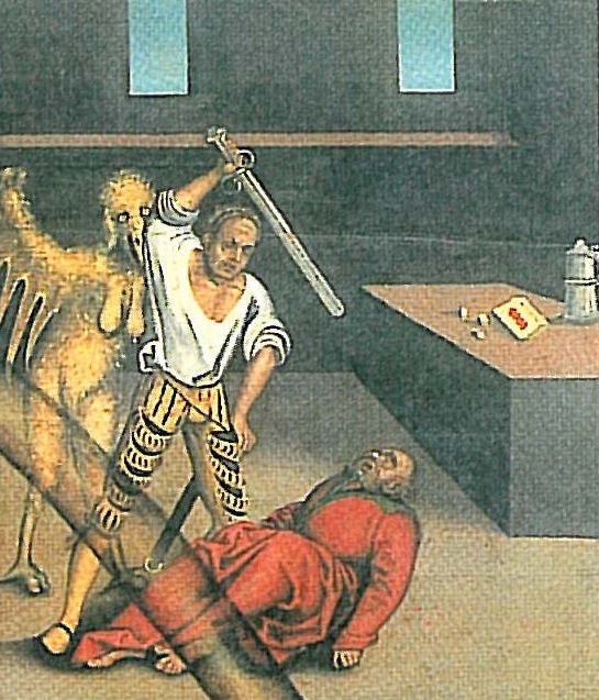 De ti bud femte buddetaljer af Lucas Cranach the Elder