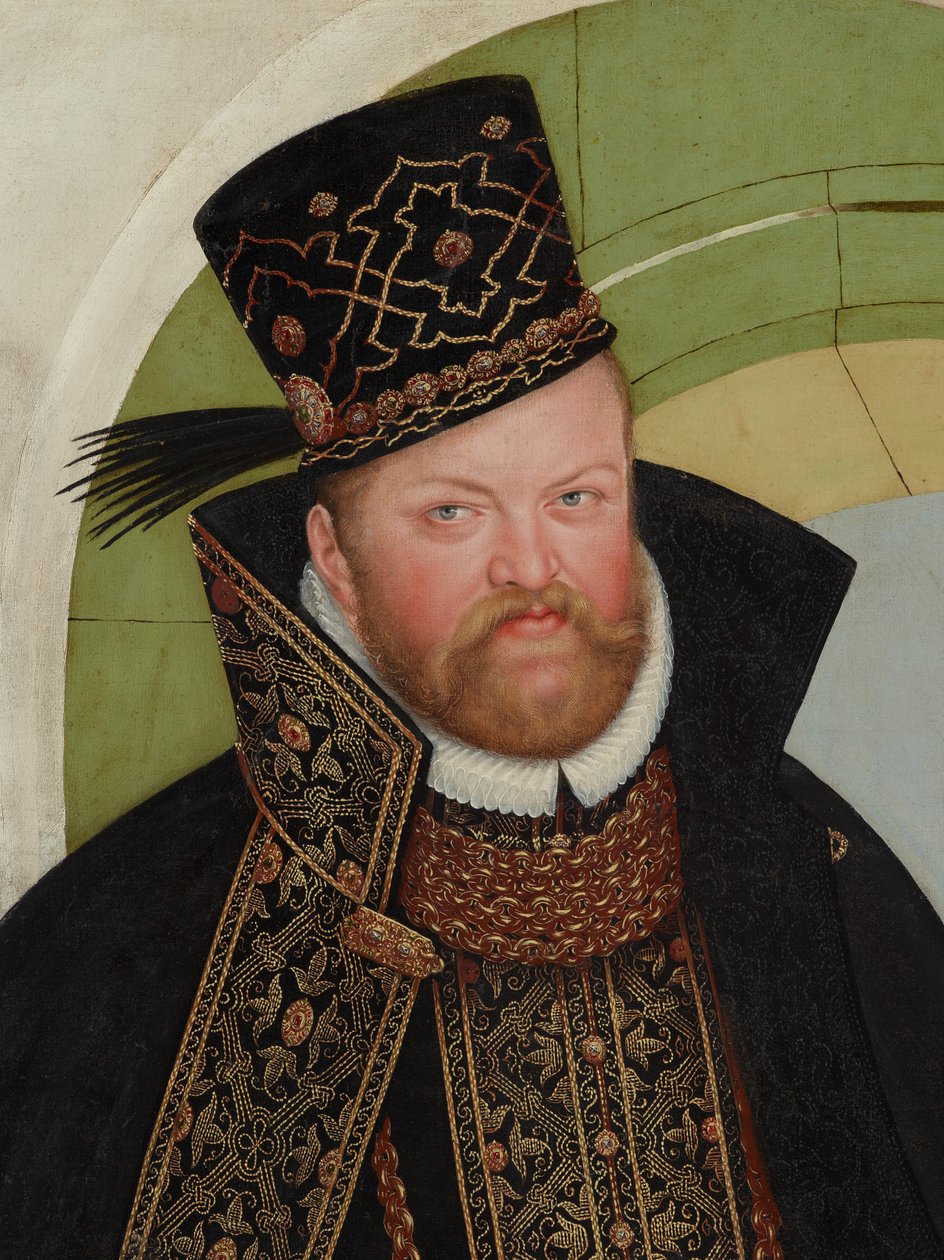 August, kurfyrste i Sachsen (1526-1586) af Lucas Cranach the Younger  