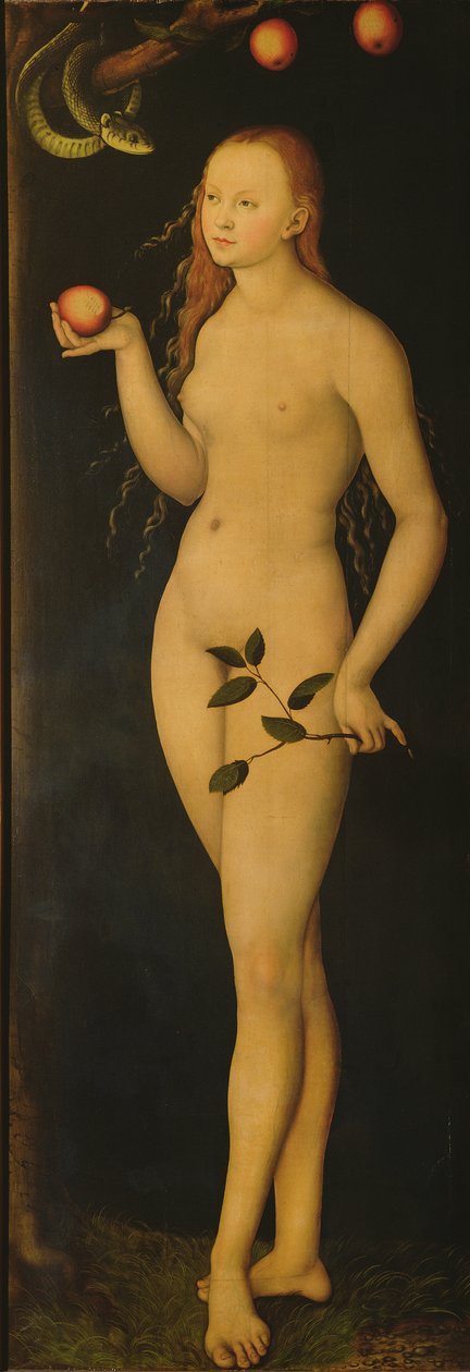 Eva, 1528 af Lucas Cranach the Elder