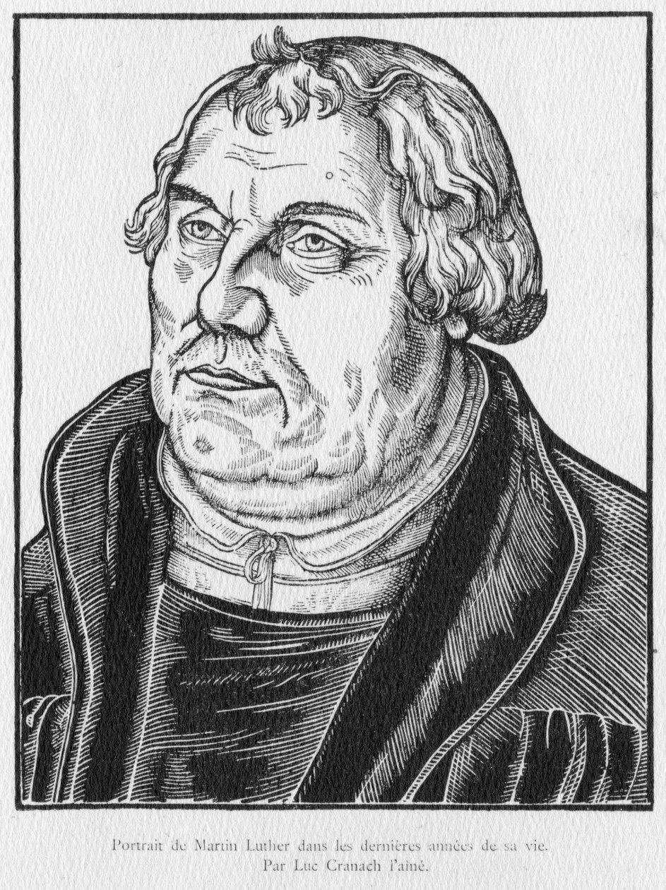 Martin Luther af Lucas Cranach the Elder
