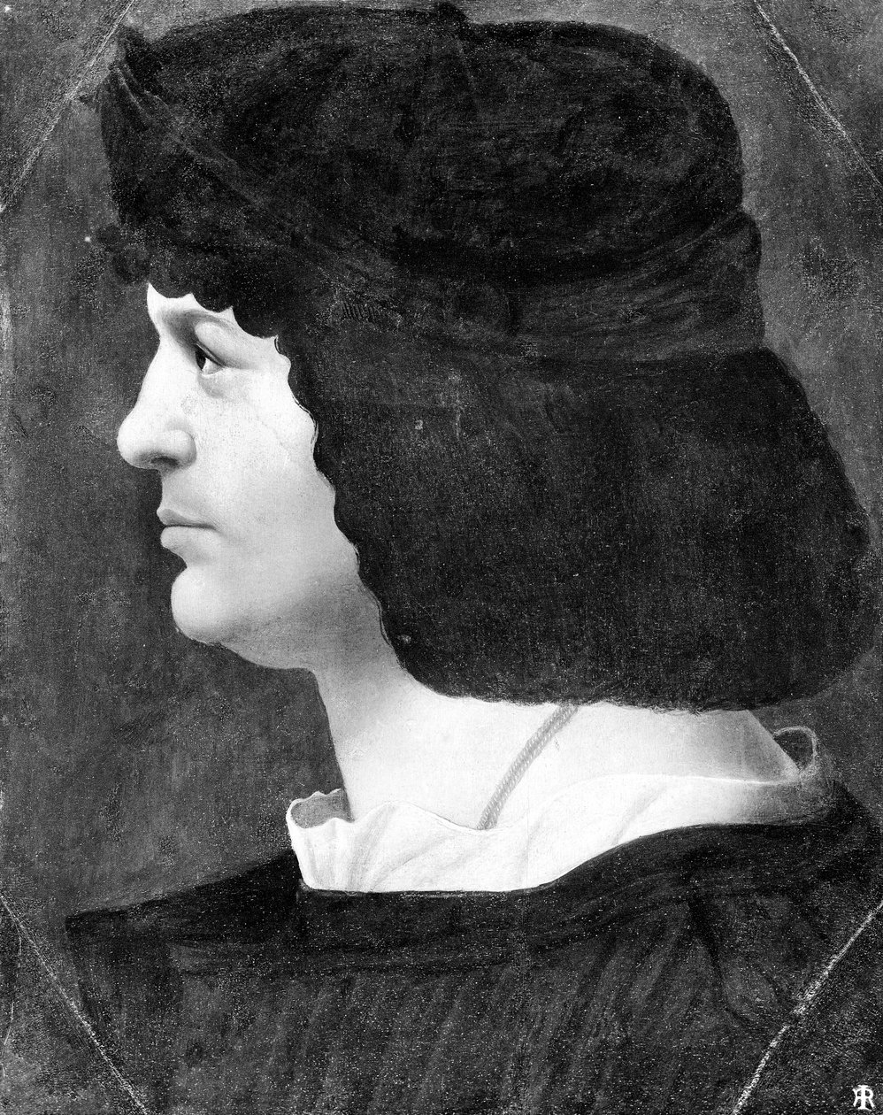 Selvportræt af Lucas van Leyden