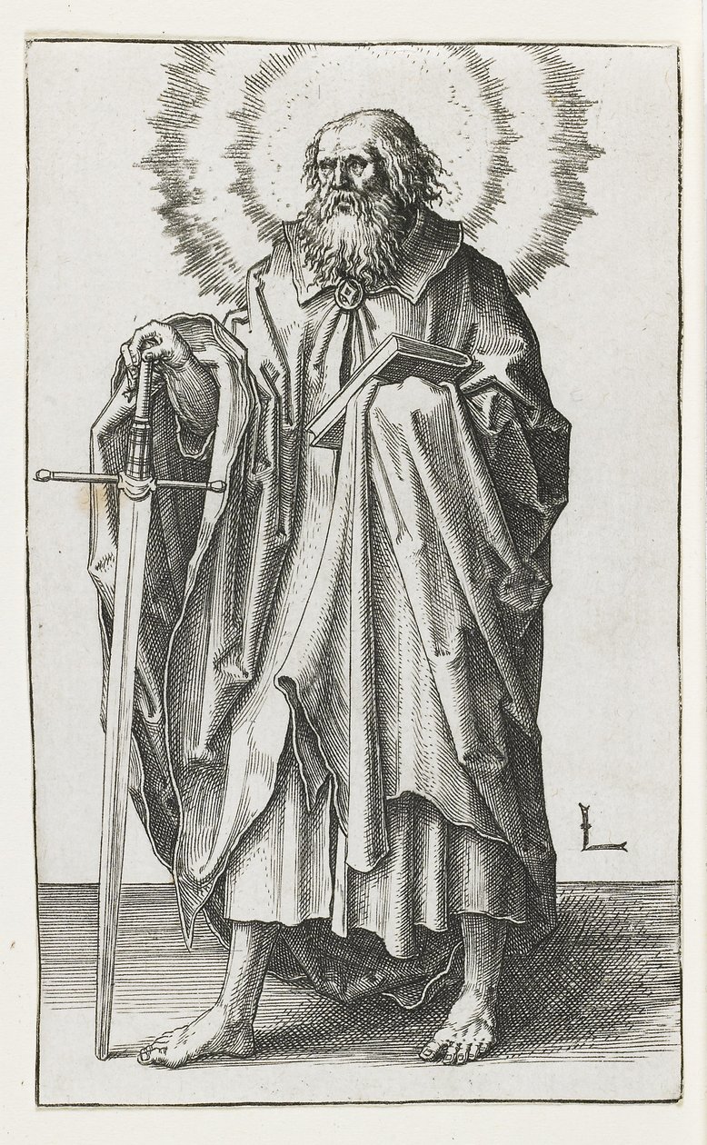 St. Paul, 1510 af Lucas van Leyden