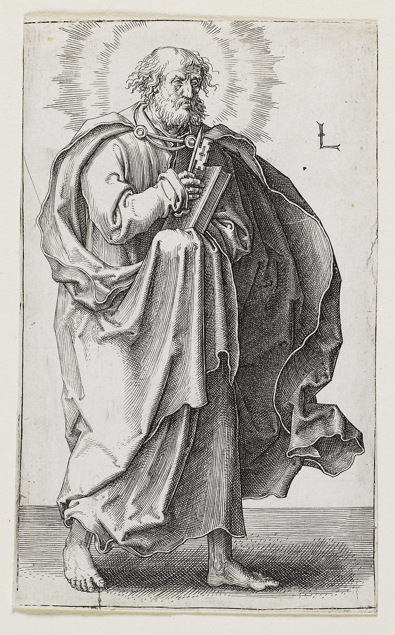 Sankt Peter, 1510 af Lucas van Leyden