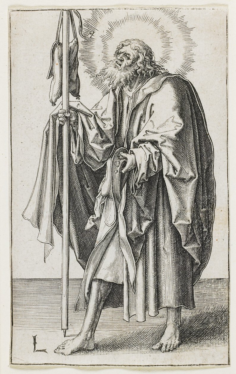 Sankt Thomas, 1510 af Lucas van Leyden