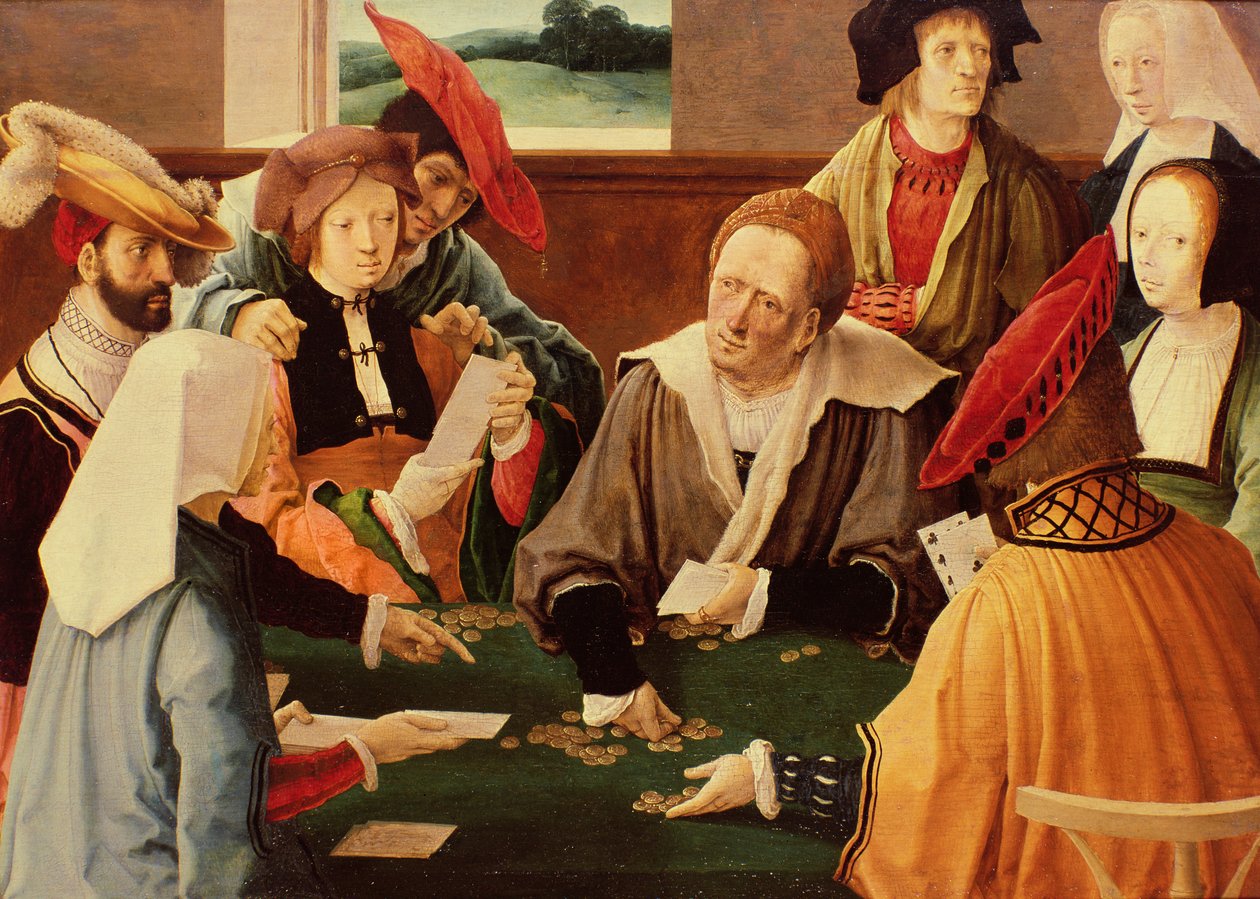 Kortspillerne af Lucas van Leyden