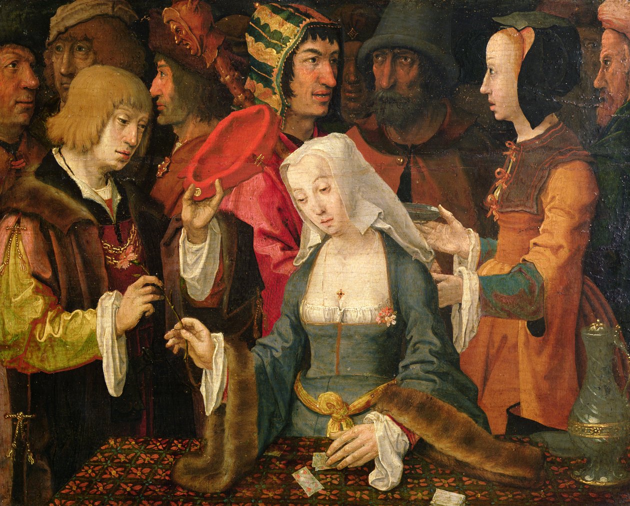 Spåkonen af Lucas van Leyden