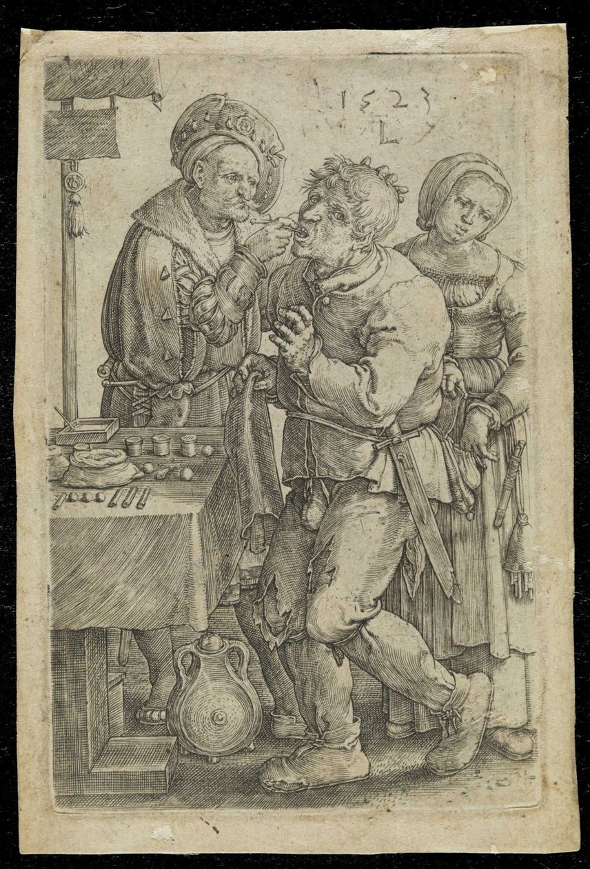 Tandlægen af Lucas van Leyden