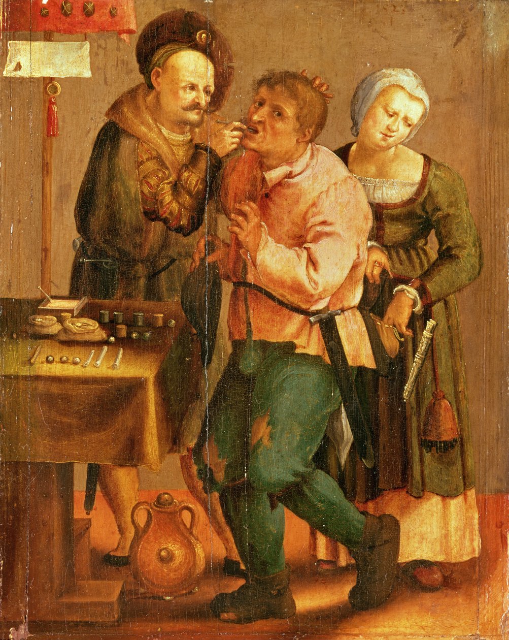 Tandudtrækning af Lucas van Leyden