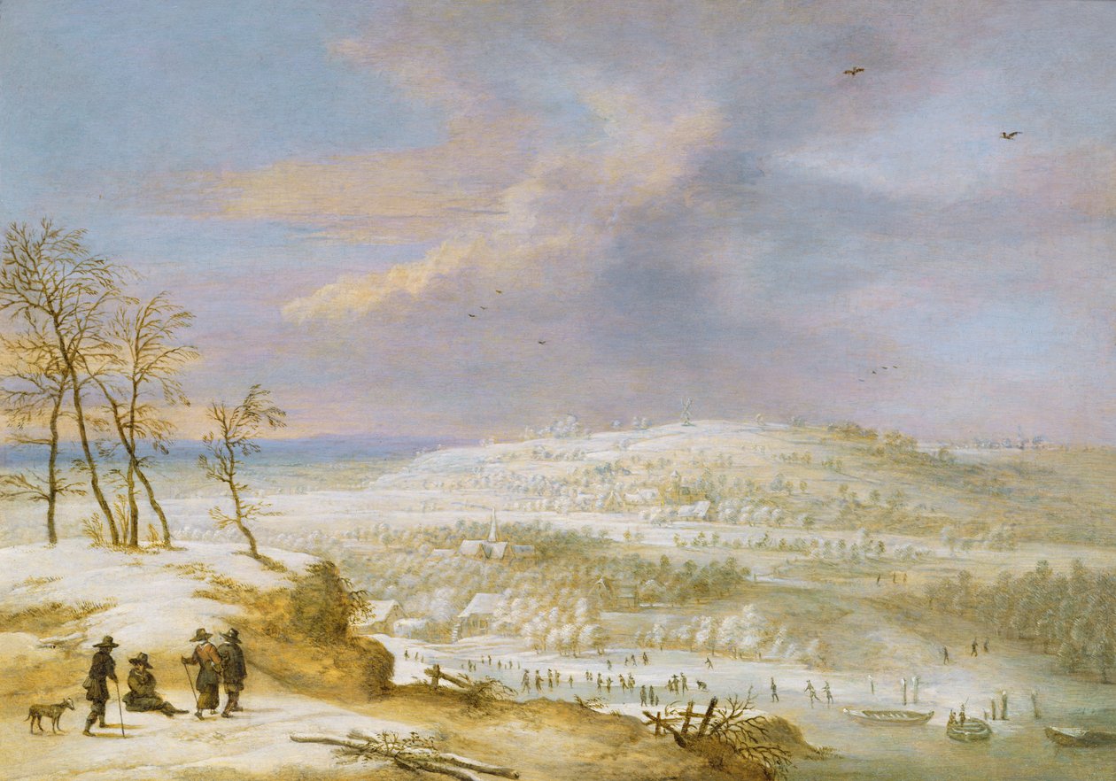 Vinter, 1600-tallet af Lucas van Uden