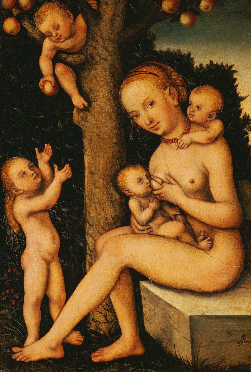 Velgørenhed af Lucas Cranach