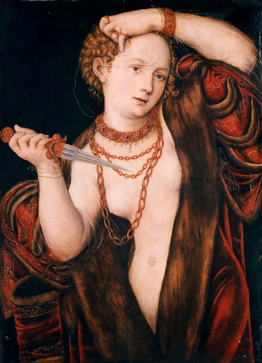 Lucretia, efter 1537 af Lucas Cranach