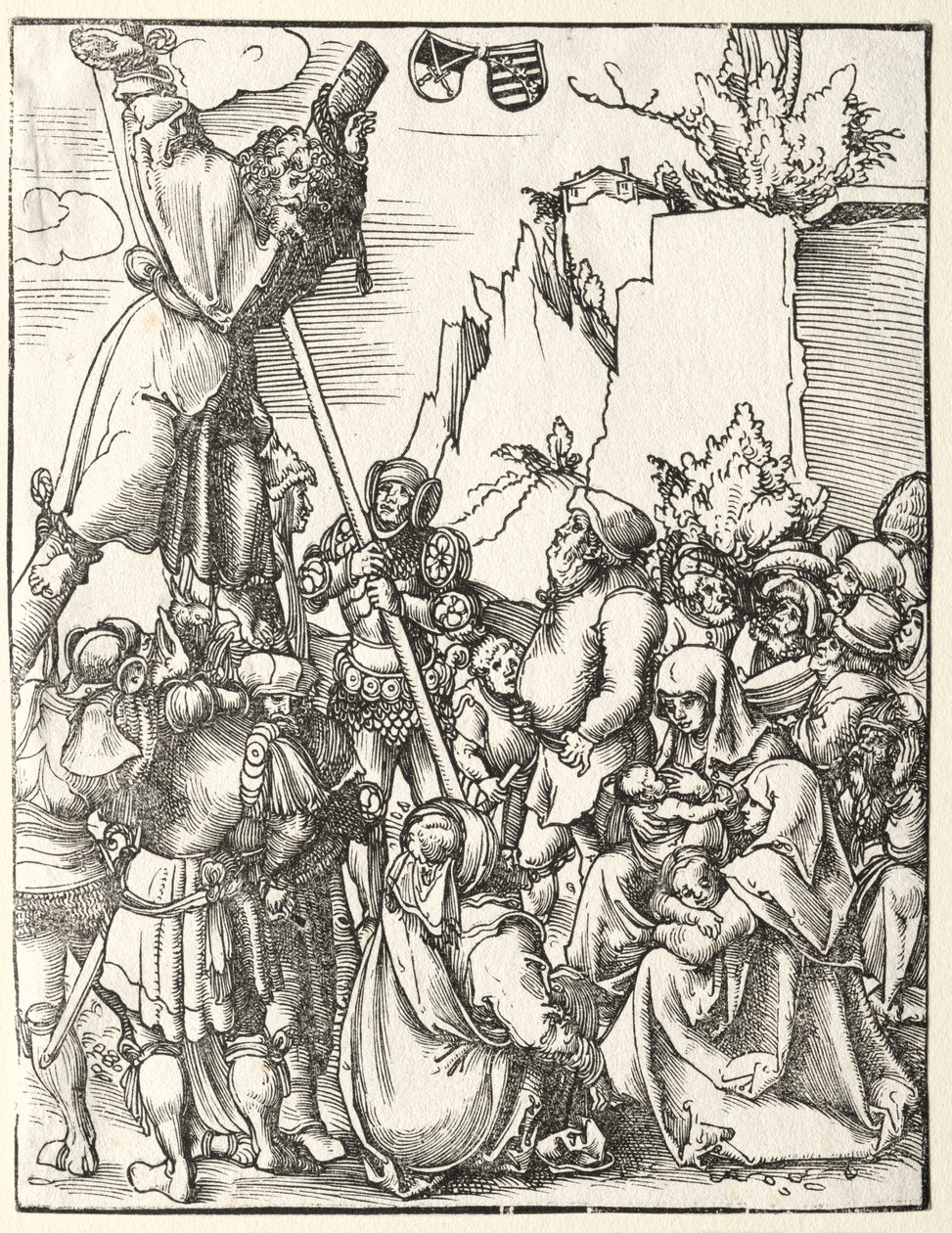 Martyrium af St. Andrew af Lucas Cranach