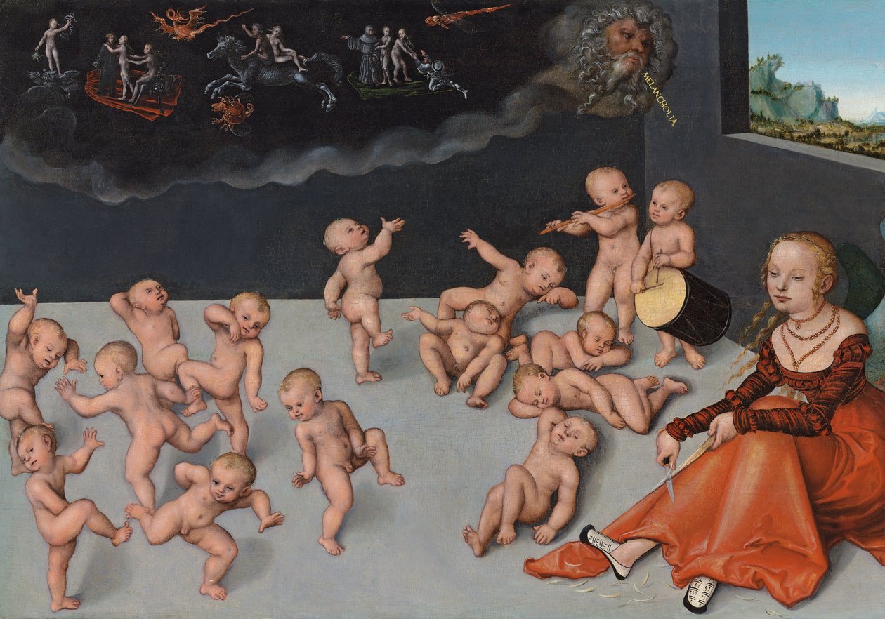 Melankoli af Lucas Cranach