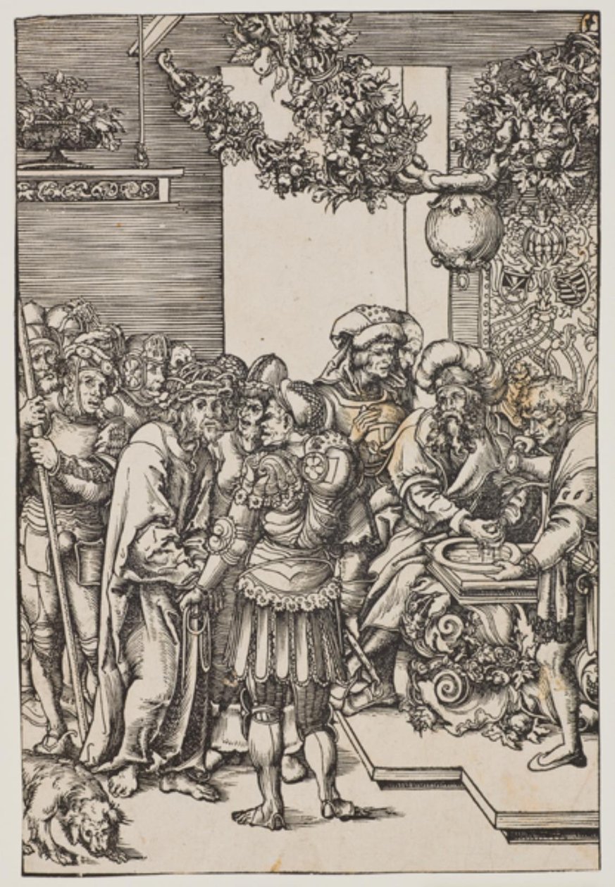 Pilatus vasker sine hænder af Lucas Cranach d.Æ.
