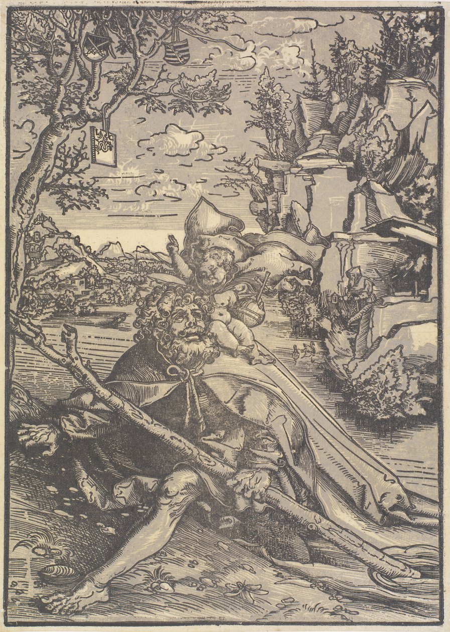 Sankt Christopher af Lucas Cranach d.Æ.