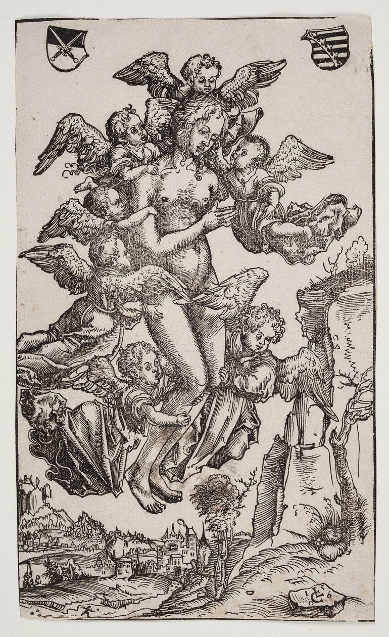 Den hellige Maria Magdalenes ekstase af Lucas Cranach d.Æ.