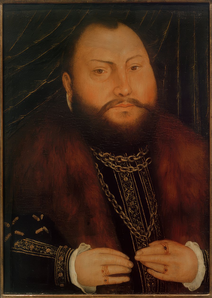 Johann Friedrich den Storsindede af Lucas Cranach der Jüngere
