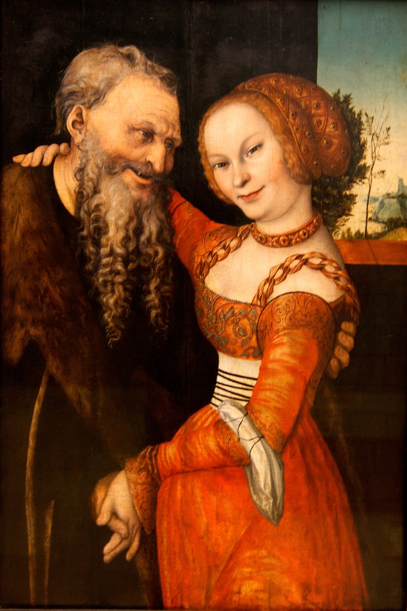 Et dårligt matchende par af Lucas Cranach the Elder