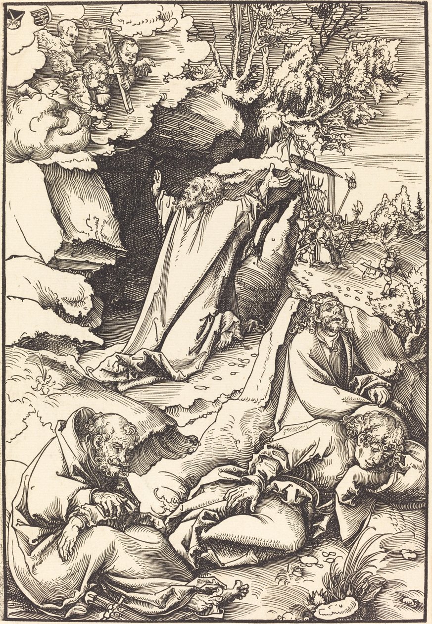 Kristus på Oliebjerget af Lucas Cranach the Elder