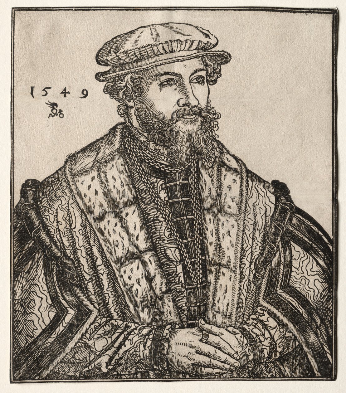 dr Christian Bridge, 1549. af Lucas Cranach the Elder