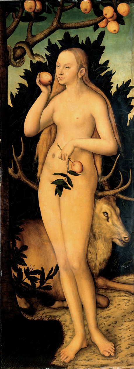Eva, efter 1537 af Lucas Cranach the Elder