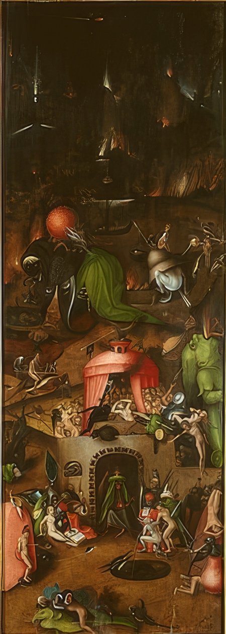 Bevinget alter med den sidste dom. Omkring 1524 af Lucas Cranach the Elder