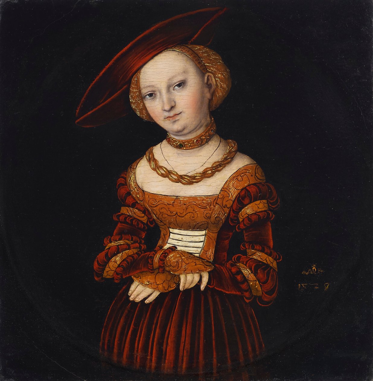Tysk: Bildnis einer Dame Portræt af en dame

























" af Lucas Cranach the Elder